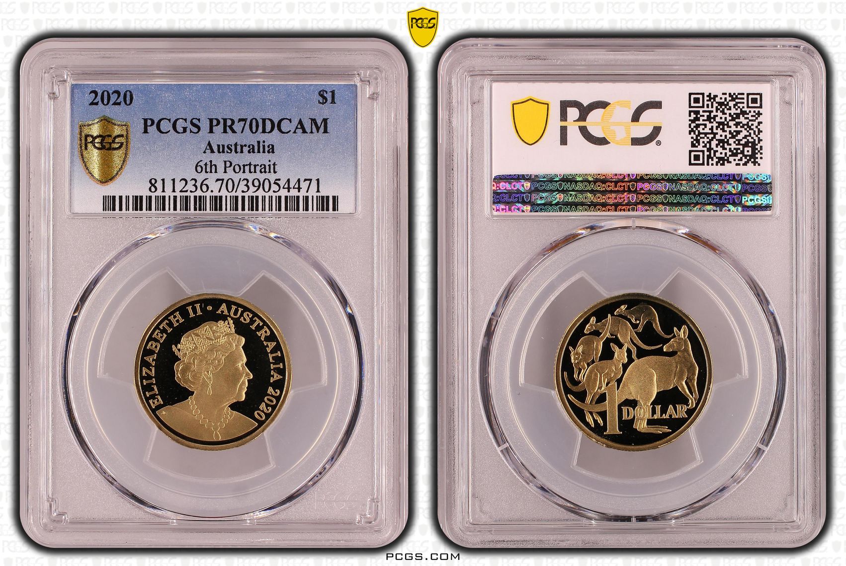 One Dollar, 2020, PCGS PR70DCAM