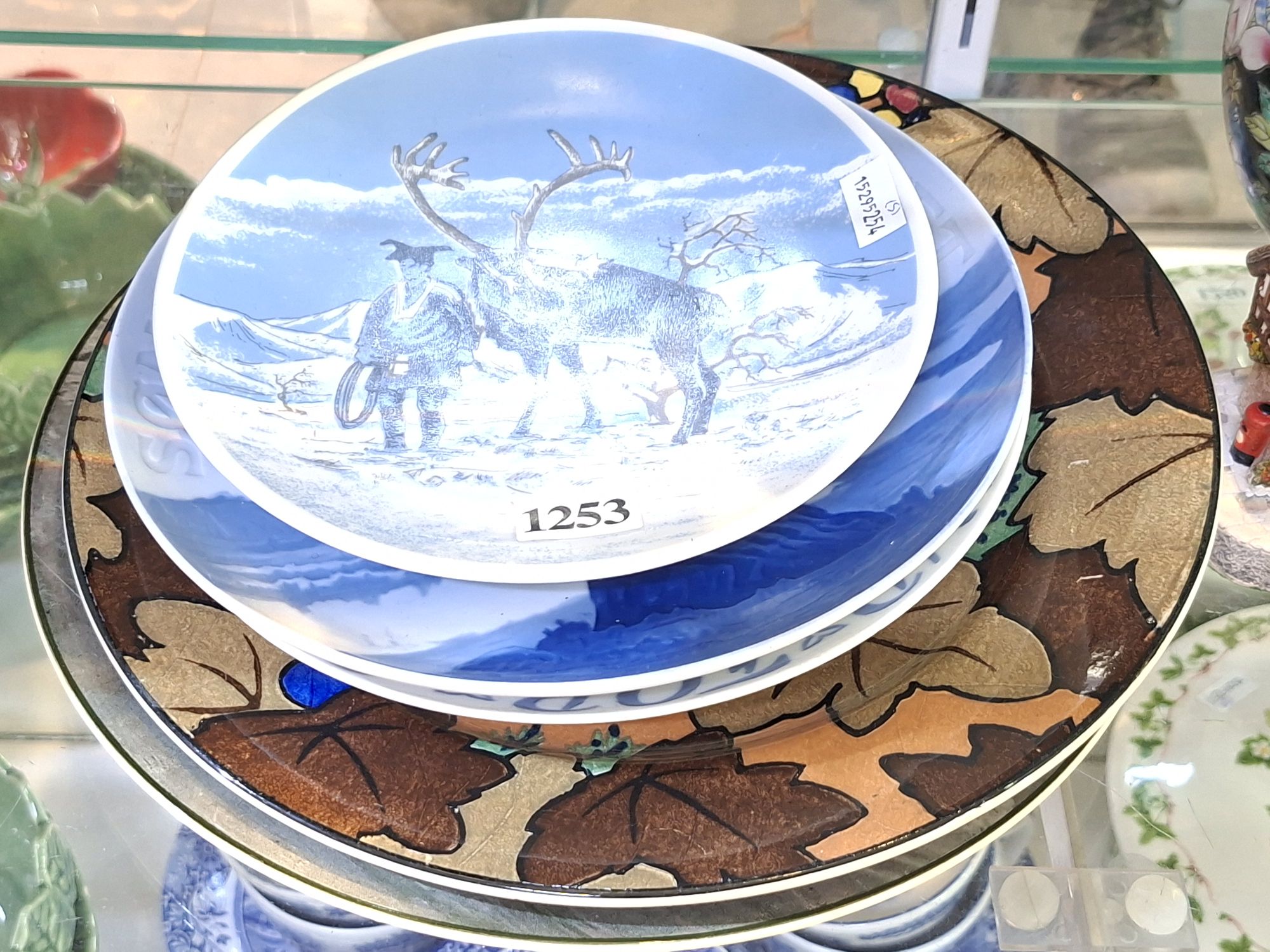 1253 · FIVE CABINET PLATES