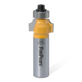 FIVEPEARS 1/8" RADIUS ROUNDOVER ROUTER BIT 1/2 INCH SHANK, ROUND OVER ROUTER BIT FOR EDGING FORMING ROUNDING