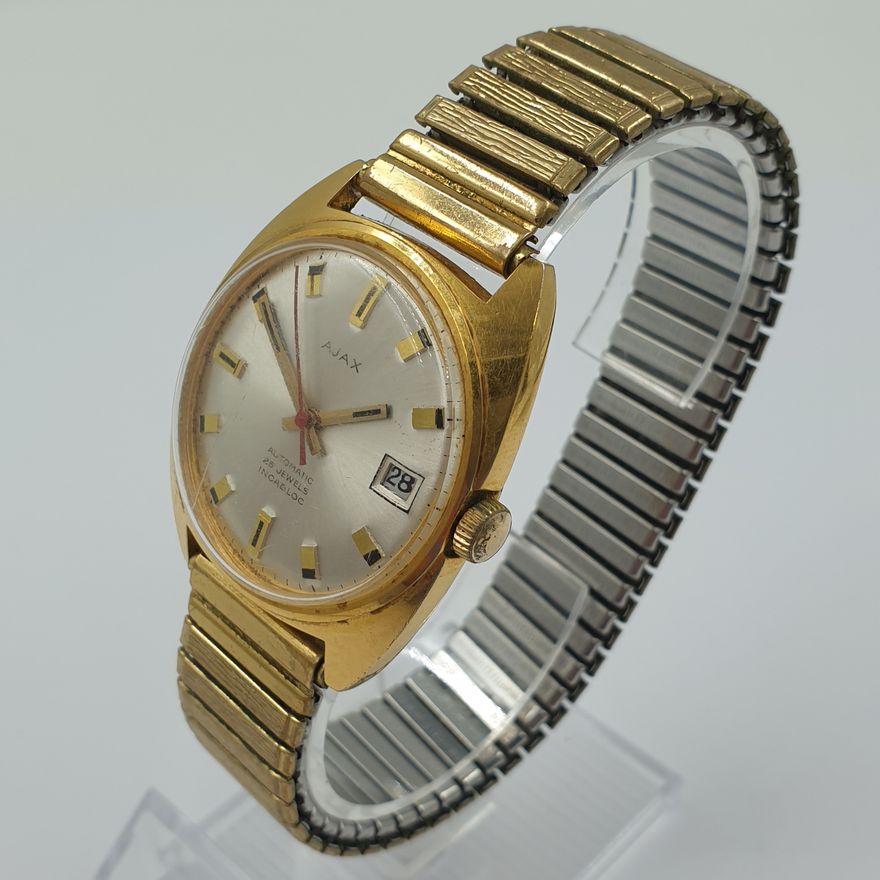 Swiss Made Ajax Men's Automatic Date Watch
