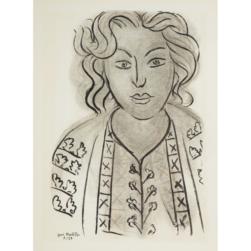 Henri Matisse | Portret kobiety, praca dwustronna