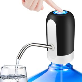 KUFUNG PORTABLE WATER BOTTLE PUMP, 5 GALLON UNIVERSAL BOTTLE ELECTRIC WATER DISPENSER WITH SWITCH AND USB CHARGING, FOR CAMPING, K