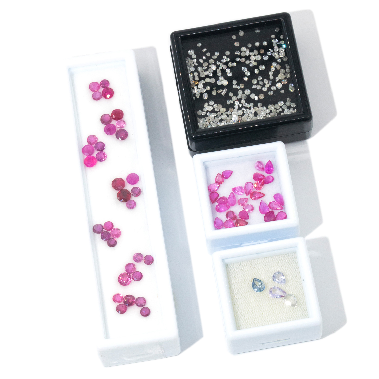 Diamond Sapphire & Ruby Mixed Lot