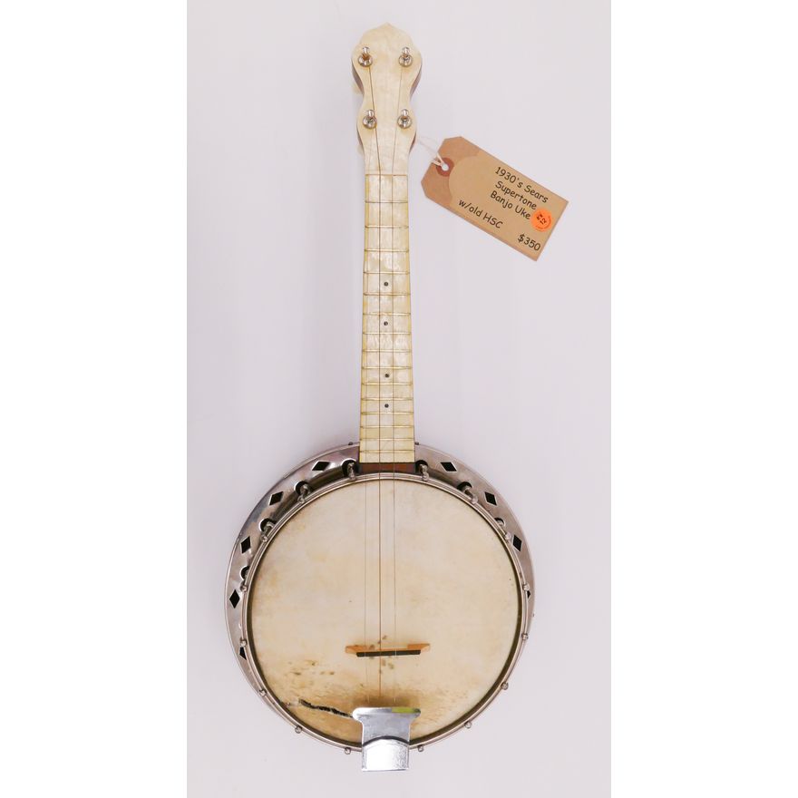 Sears Supertone Banjo Uke, 1930's