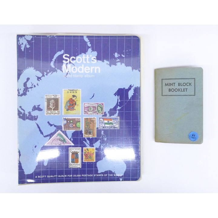 Small Book of Unused Vintage Stamp Blocks