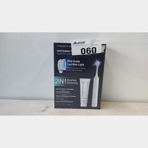 SONIC TECHNOLOGY ELECTRIC LED TOOTHBRUSH WITH HP 3 WHITENING TOOTHPASTE - 2-IN-1 BRUSHING AND TEETH WHITENING KIT