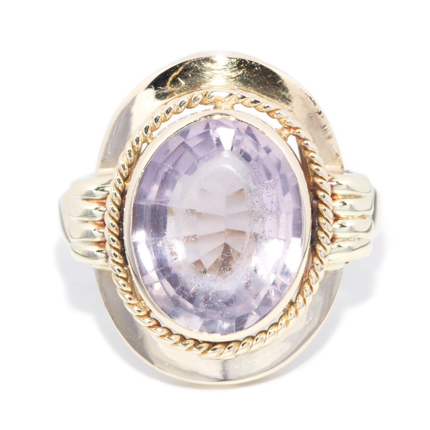 61 · Amethyst Ring in 14ct Gold