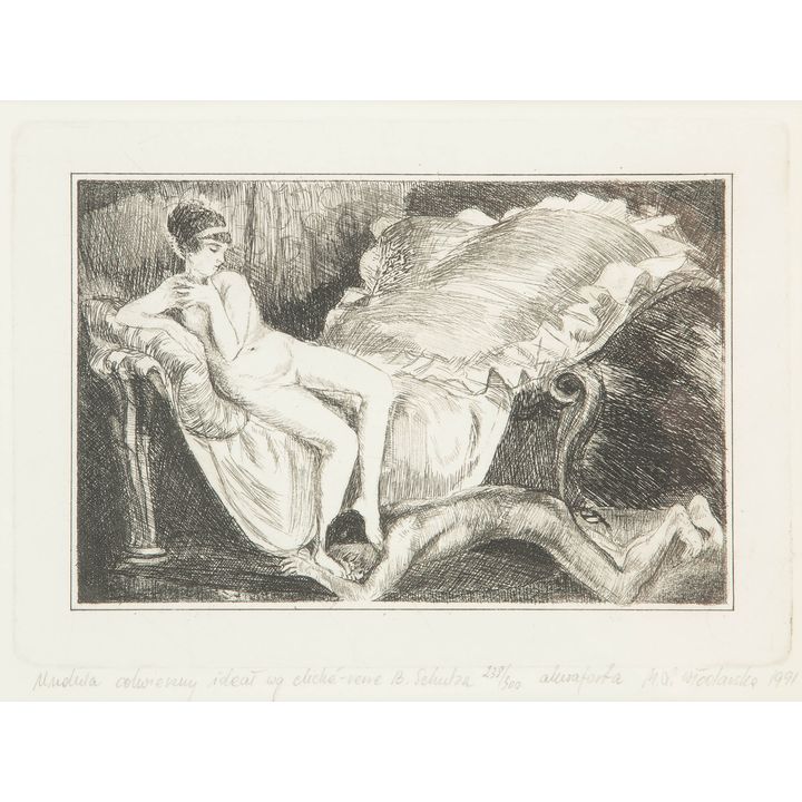 Małgorzata Leszczewska-Włodarska | Undula odwieczny ideał, 1991