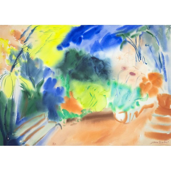Jane Evans 'Garden Seat II'