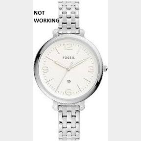 Fossil Monroe Watch(NOT WORKING) - silver- Bar 4048803211960| 51747/7550 HV