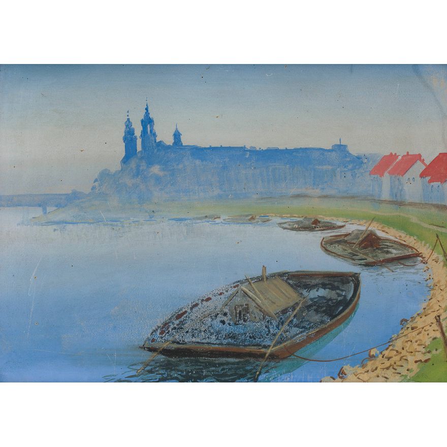 Ludwik Leszko | Widok na Wawel