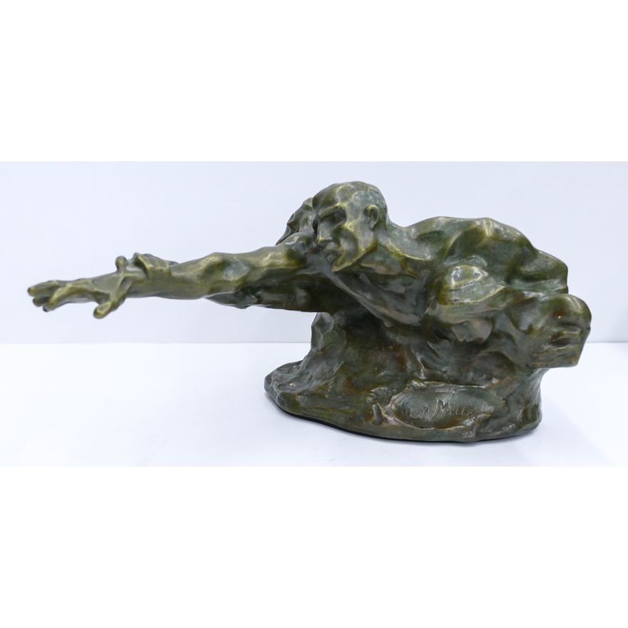 Carl Milles ''The Struggle for Existence'' Bronze