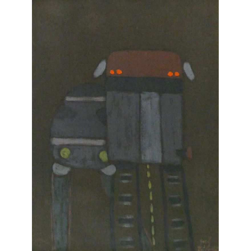 Jack McLarty ''Duo'' 1970's Acrylic