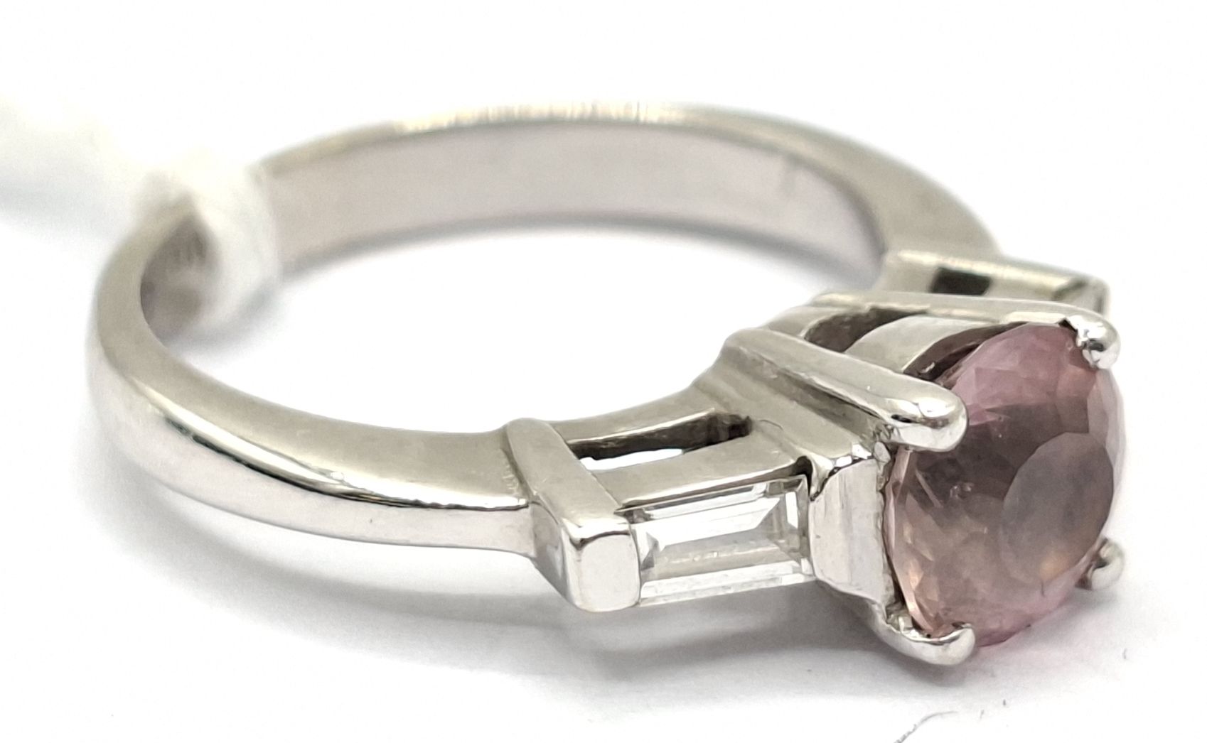 14ct Gold Tourmaline Diamond Ring