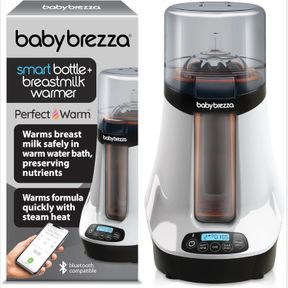BABY BREZZA SAFE & SMART UNIVERSAL ELECTRIC BOTTLE WARMER FOR BREAST MILK + FOOD DE-ICER - COMPATIBLE WITH ALL BOTTLES: GLASS AND