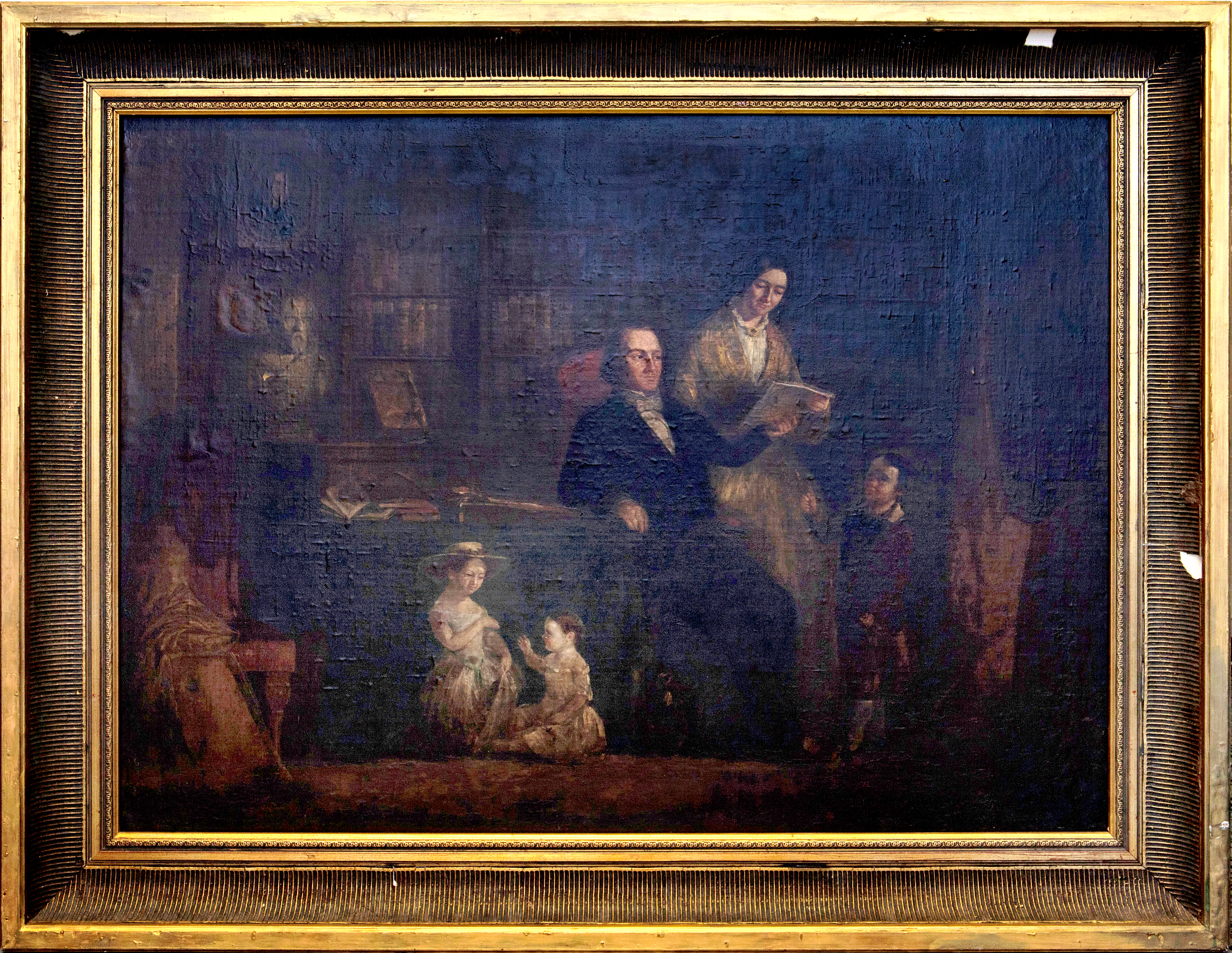 Colonial School, 'Brown Family Portrait', c.1840