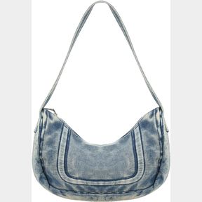 DENIM SHOULDER BAG FOR WOMEN GNSB0005 (DENIM BLUE)