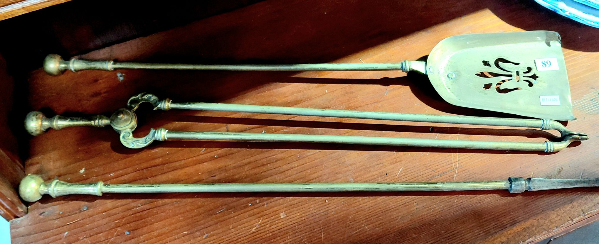 89 · BRASS FIRE TOOLS