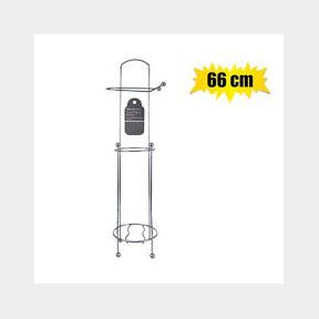 Toilet Roll Holder And Dispenser Chrome Plated 66cm-Toilet Roll Holder And Dispenser Chrome Plated 66cm- 51743/2607 SN B3 (S9)