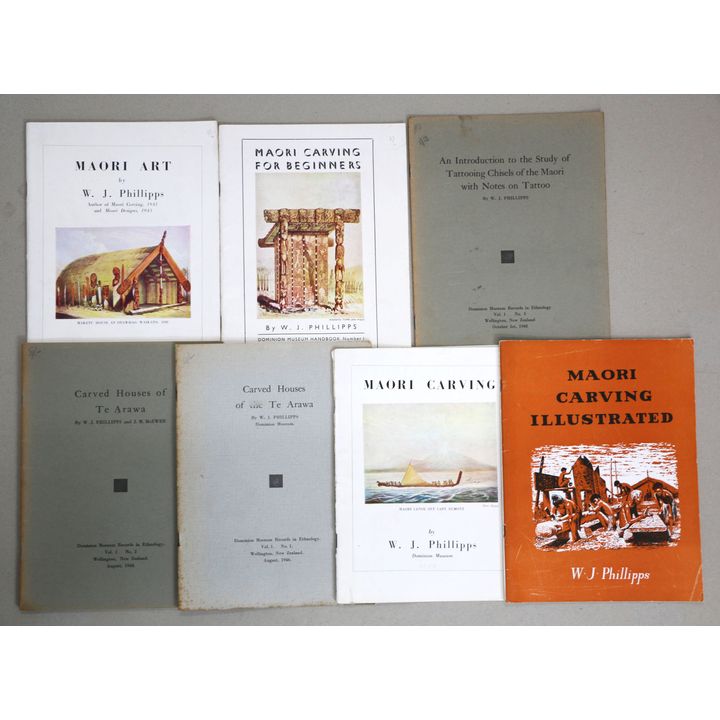 PHILLIPPS, W. J. - 7 Dominion Museum Handbooks
