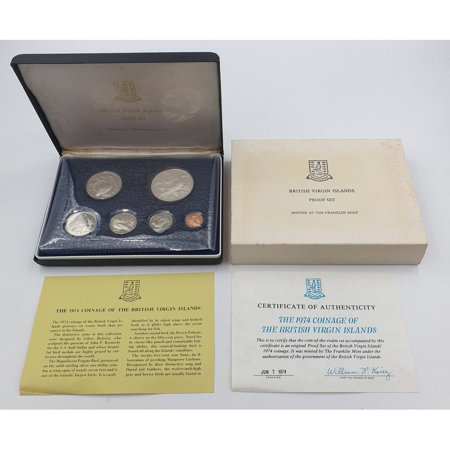 British Virgin Islands Proof Coin Set