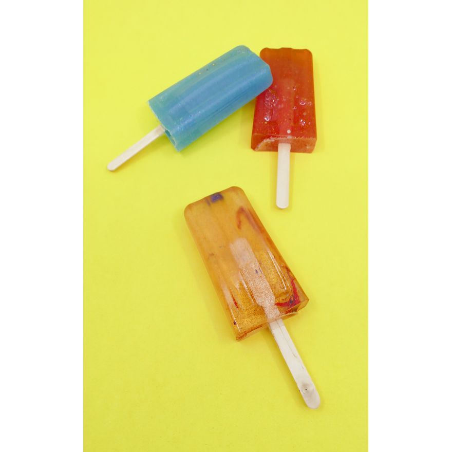Rich Stevens Trio of Resin Popsicles, 2022
