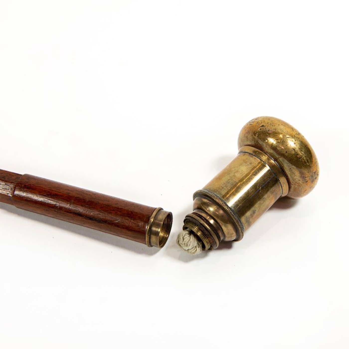Gadget English Torch Cane Whitley S Auctioneers