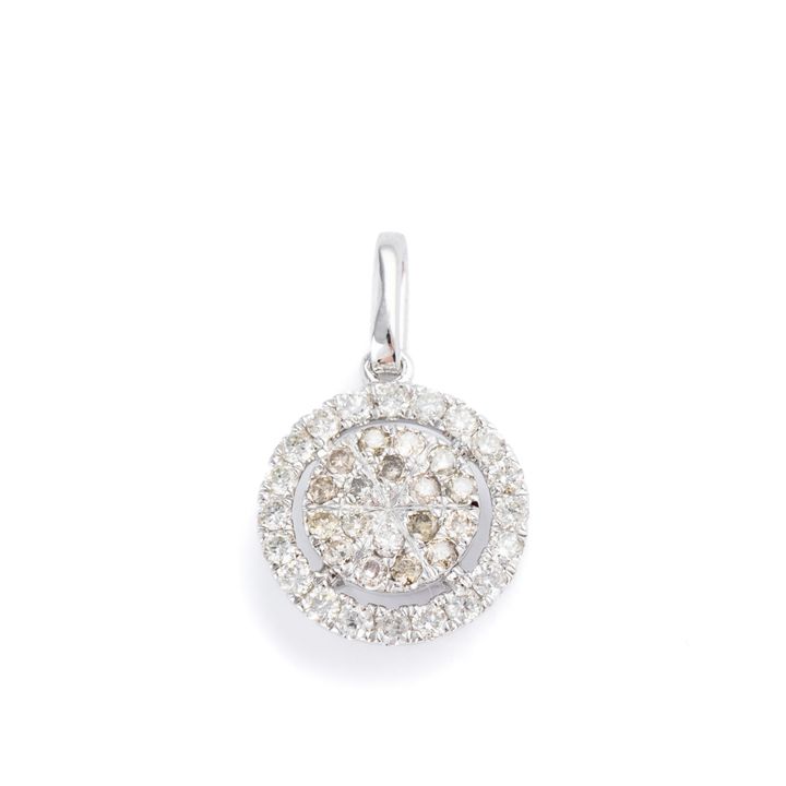 Diamond Pendant 14ct Gold