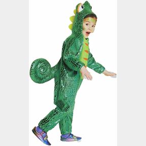 TODDLER HALLOWEEN CHAMELEON COSTUME HYDE AND EEK SZ 18-24 MONTHS