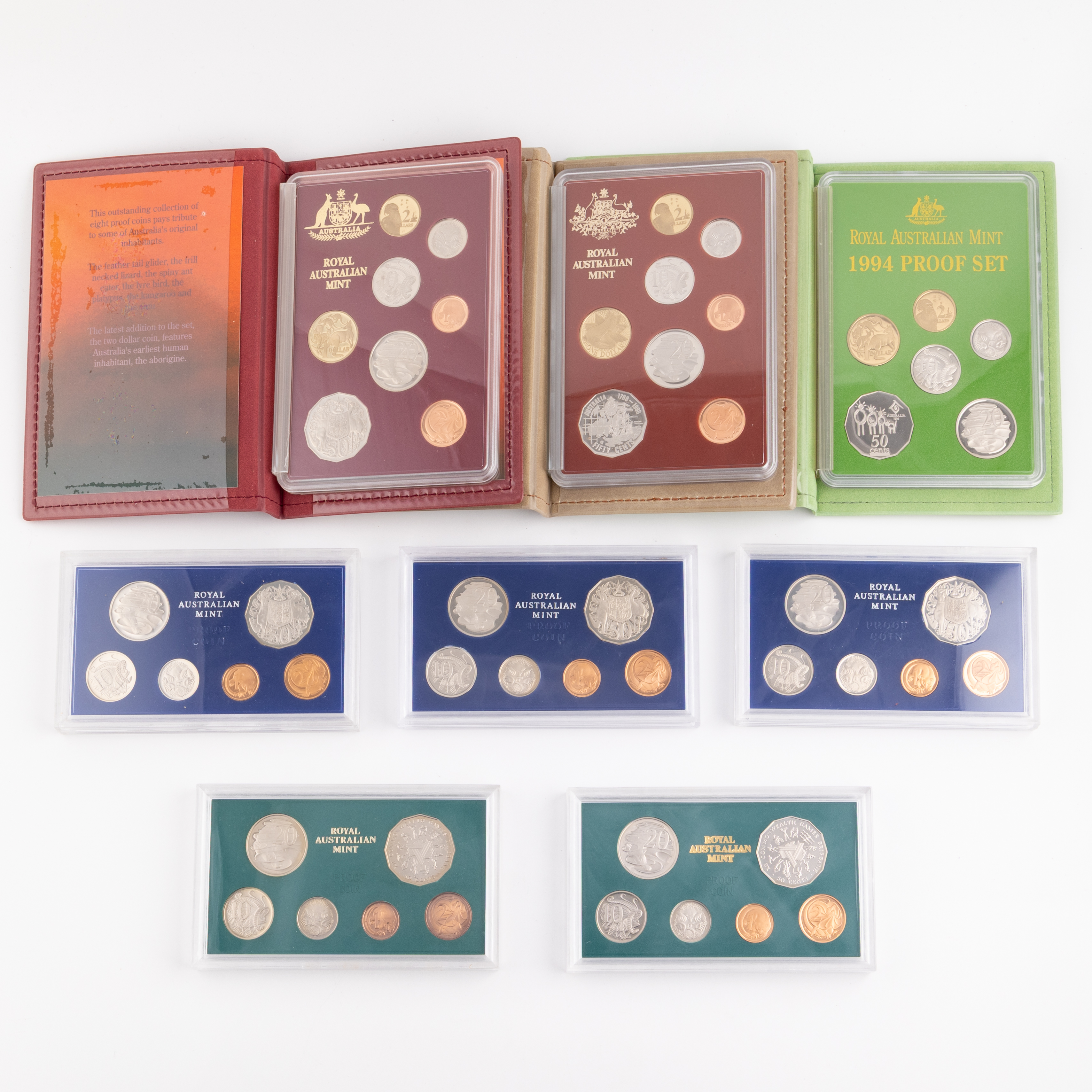 Elizabeth II, Proof Sets, 1978 - 1994, FDC