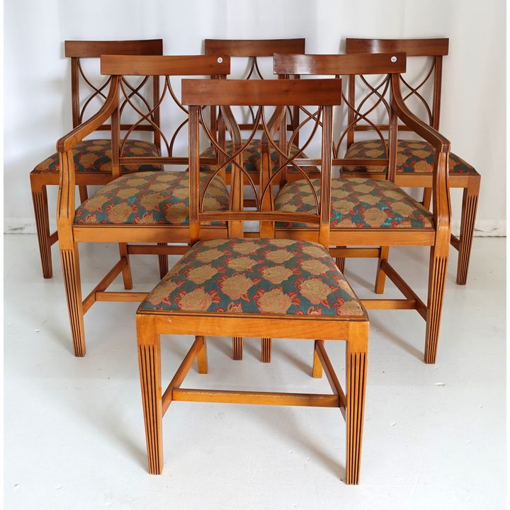 SET OF 6 DINING CHAIRS