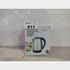CONDERE 2 LITRE CORDLESS ELECTRIC KETTLE - STAINLESS STEEL -