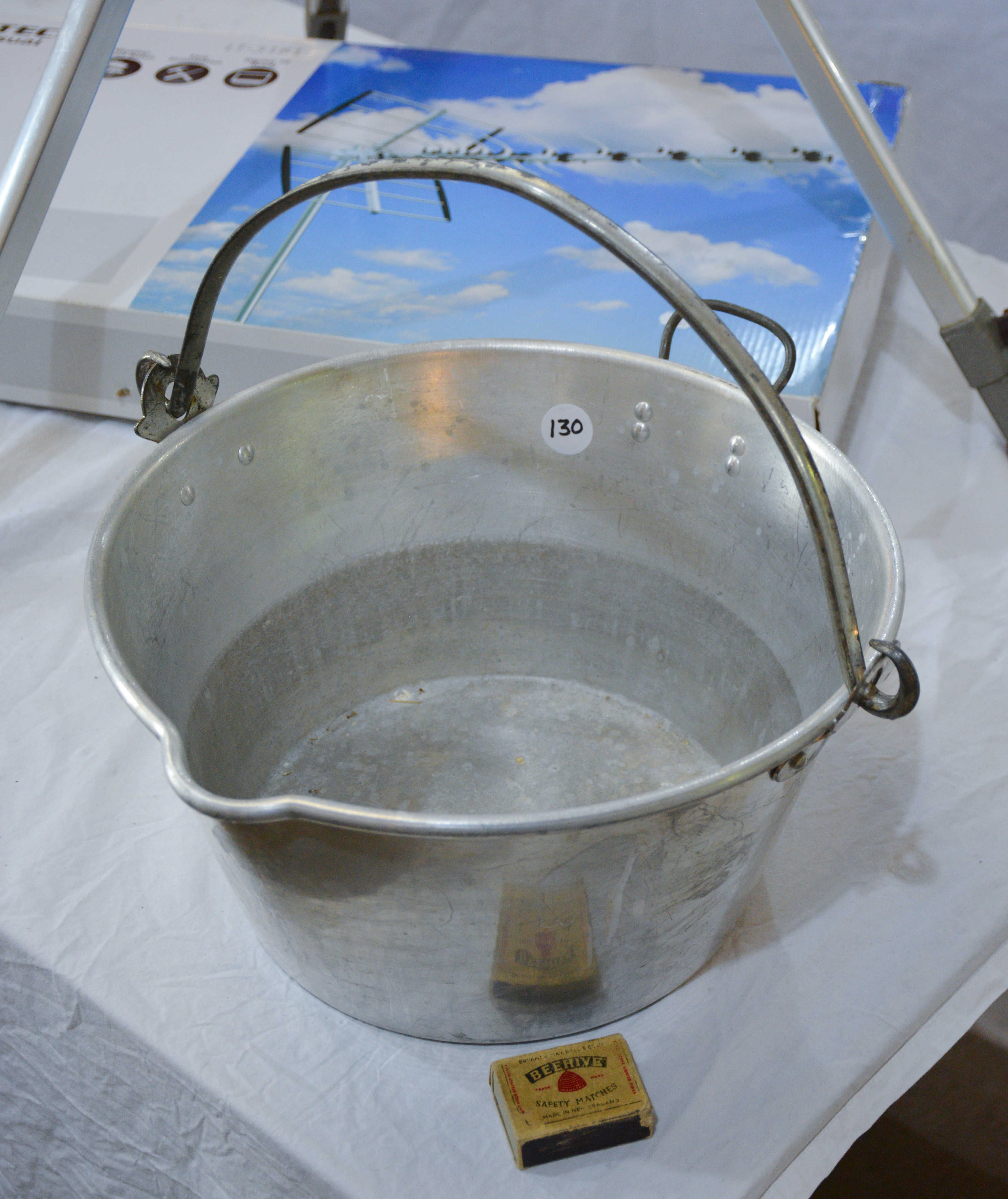 Vintage Metal Preserving Pan — sold at auction in New Zealand for $35