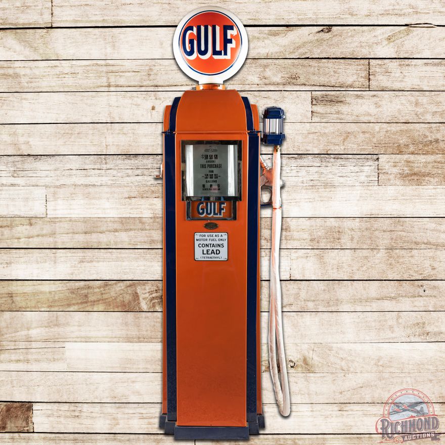 Southwest 712-CS Gas Pump Restored Gulf