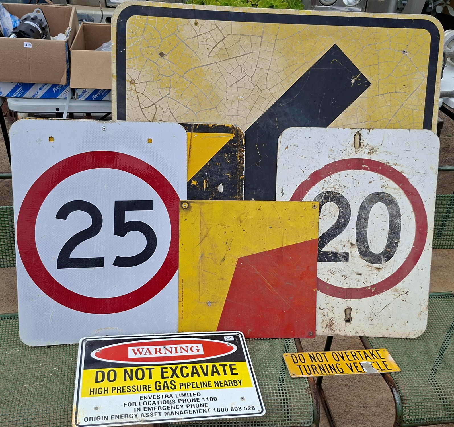 Group Of Assorted Signs