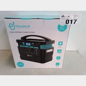 POWERUP 518WH PORTABLE POWER STATION