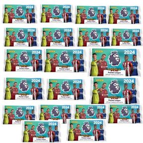 Panini 2024 Premier League Trading Cards 20 Booster Packets bundle (120) -- 51743/3121 SN B3 (S2)