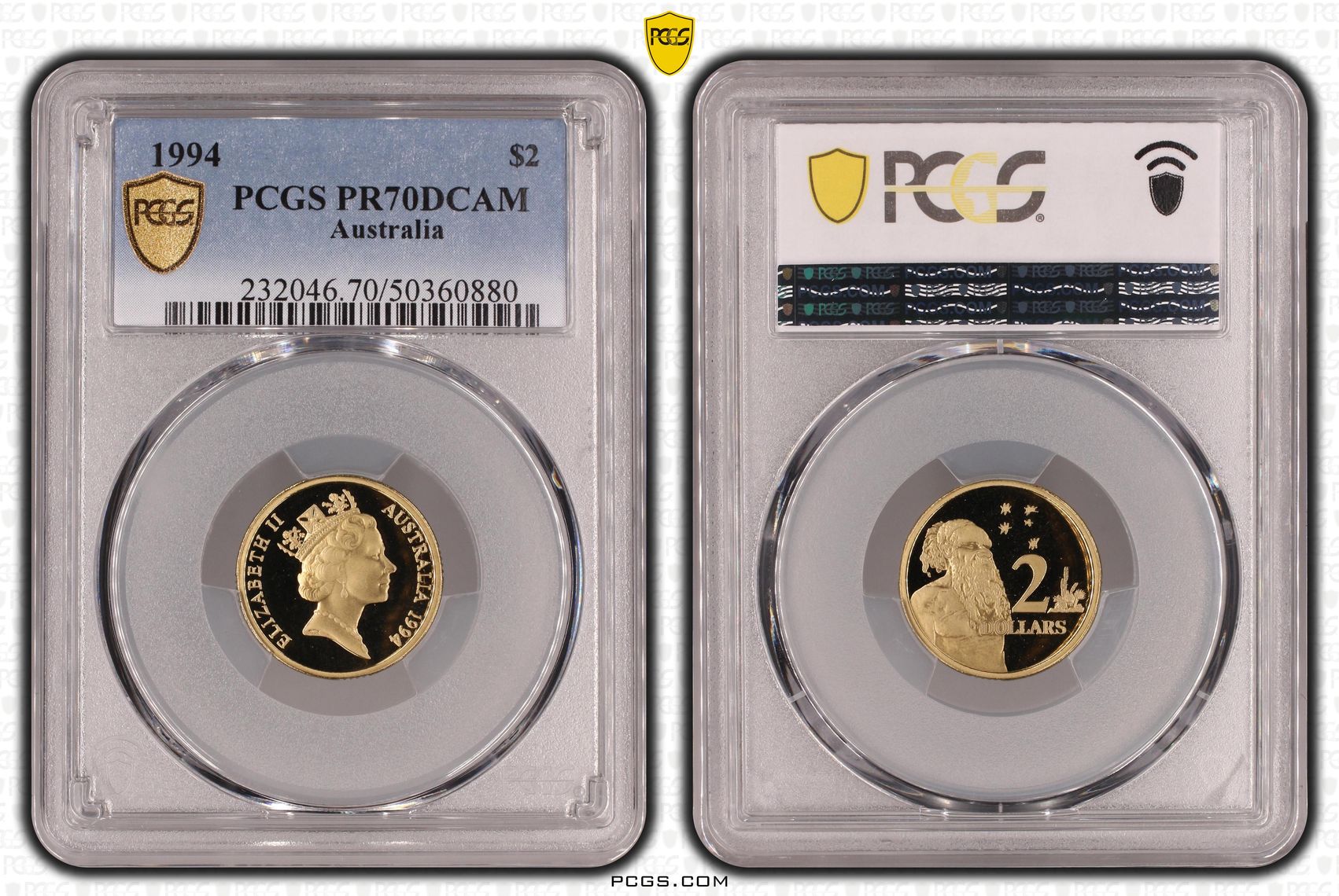POP 17/0, Two Dollar, 1994, PCGS PR70DCAM