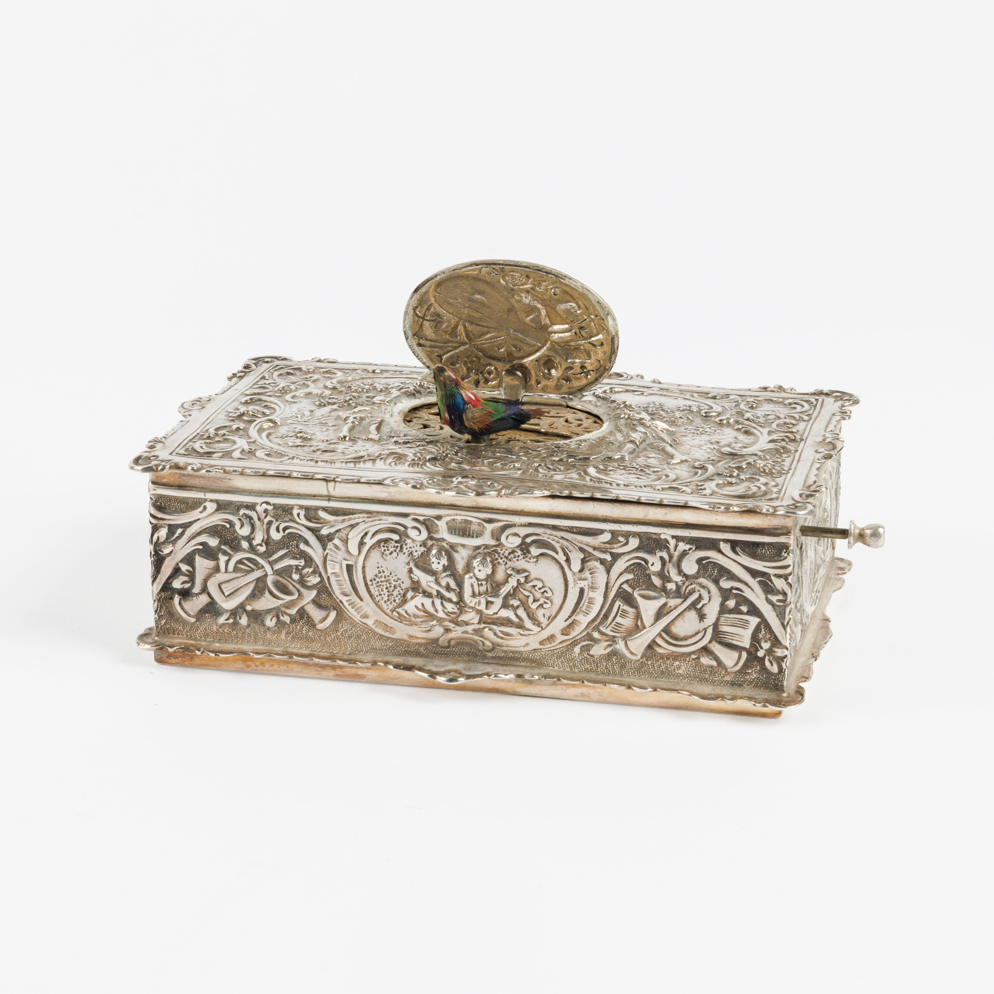 A German singing bird box – kavel bij Bernaerts, Antwerp