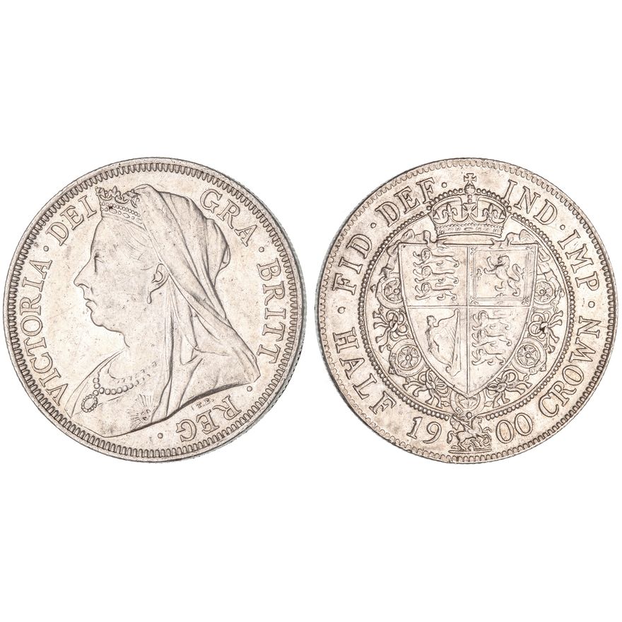 Great Britain, Victoria, Halfcrown, 1900, UNC