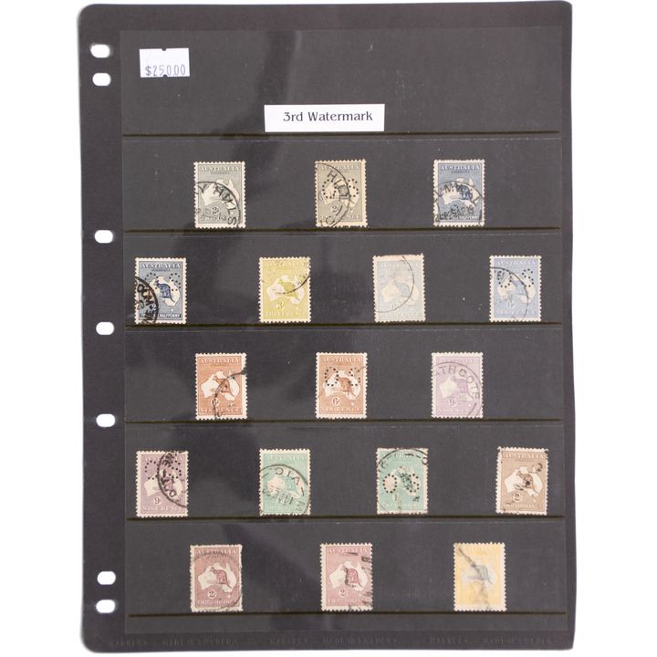 Group, Third Watermark, 1915 - 1923, Good