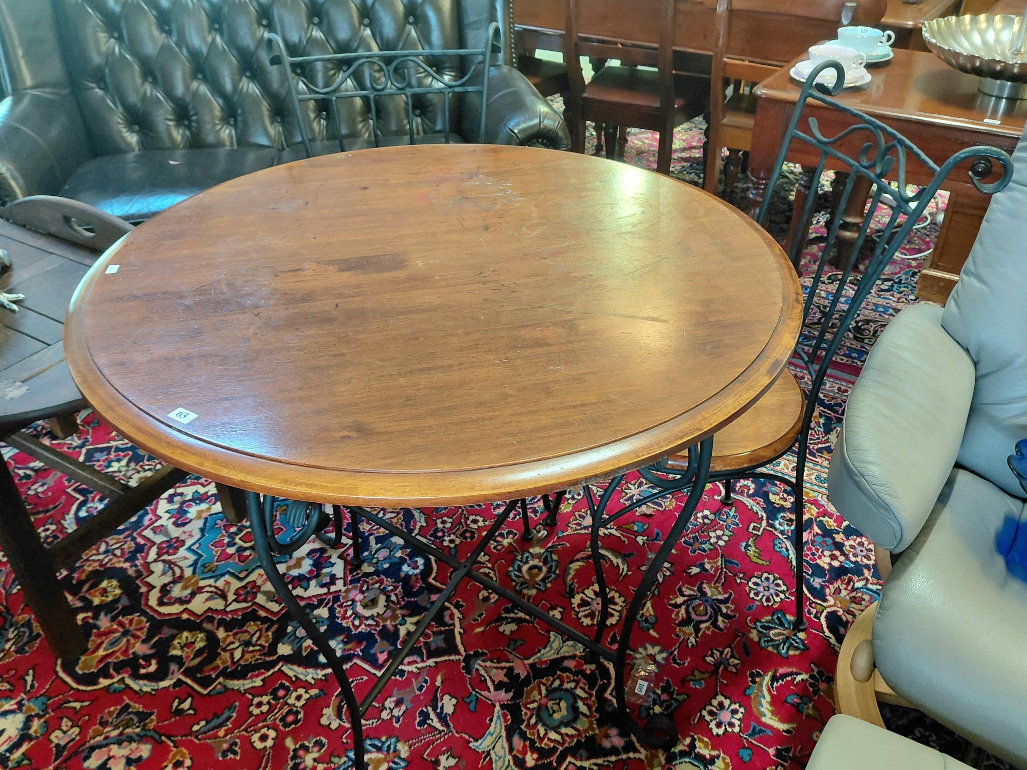 63 · CAFE TABLE & CHAIRS