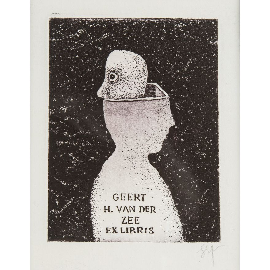 Stasys Eidrigevicius | Exlibris Geert H.van der Zee