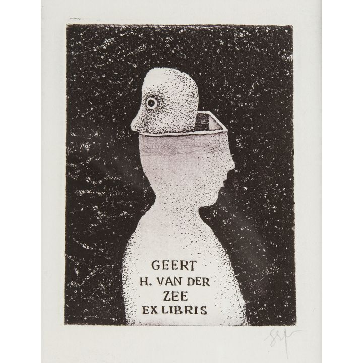 Stasys Eidrigevicius | Exlibris Geert H.van der Zee