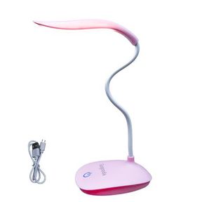Desk Lamp LED with Eye Protection 5W Pink USB Rechargeable | DEFECTIVE