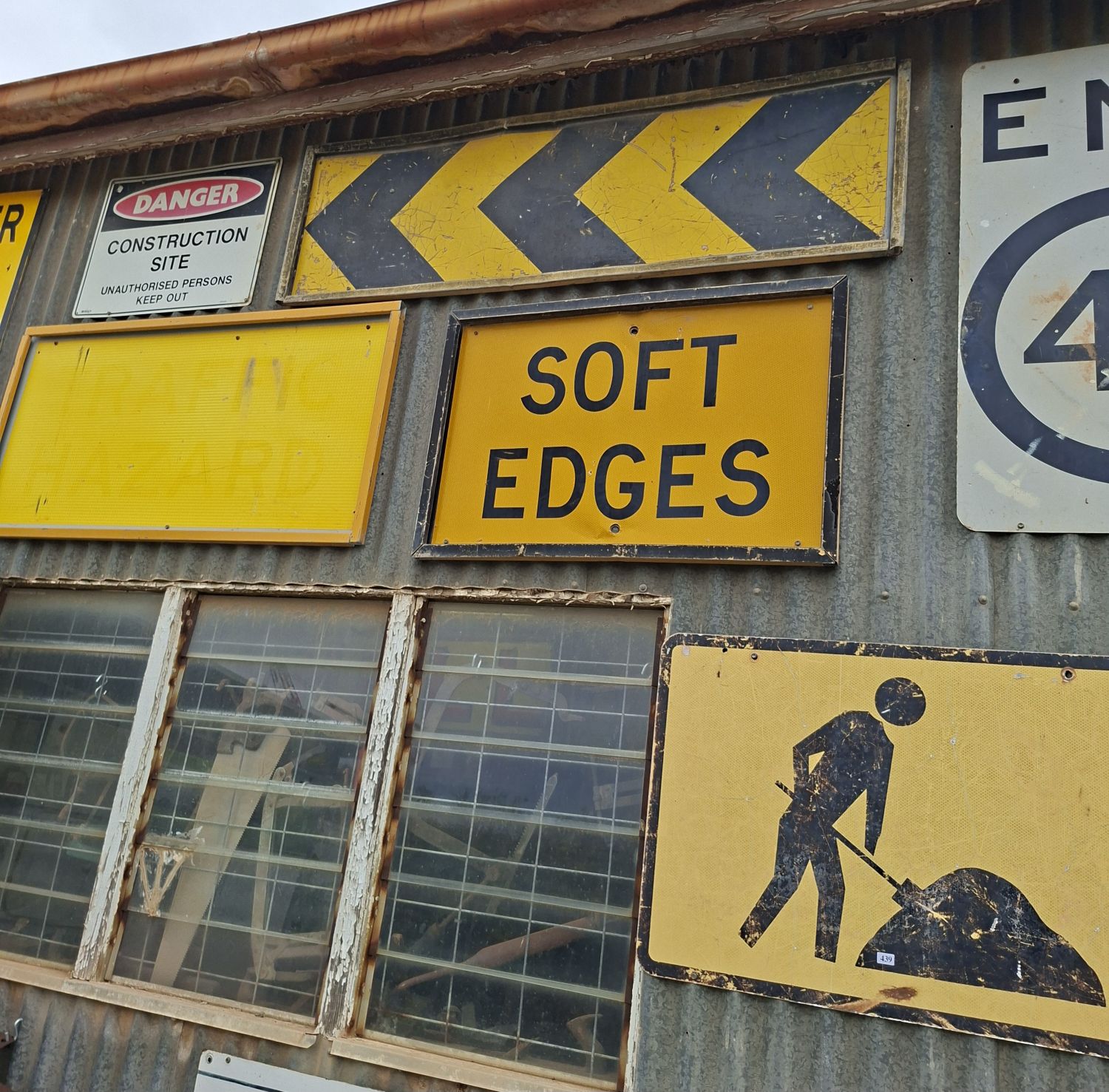 Group Of Various Road Signs