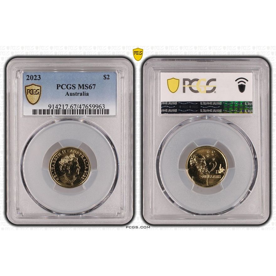 Two Dollar, 2023, PCGS MS 67