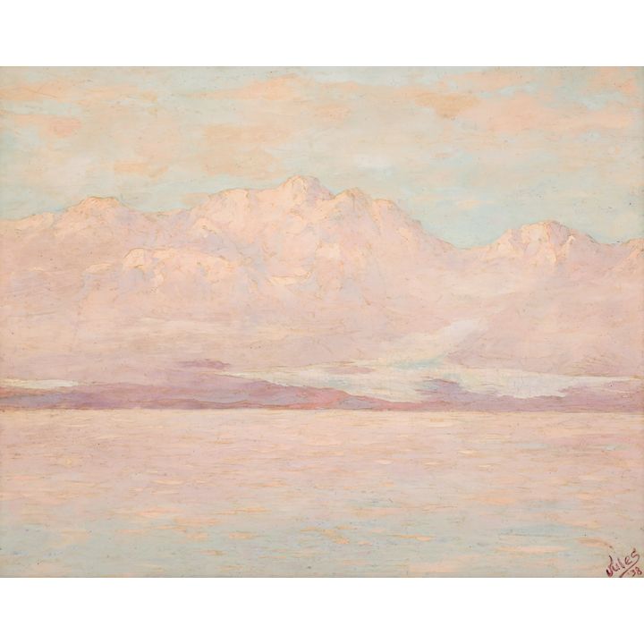 Jules Dahlager ''Mount St. Elias'' 1938 Oil