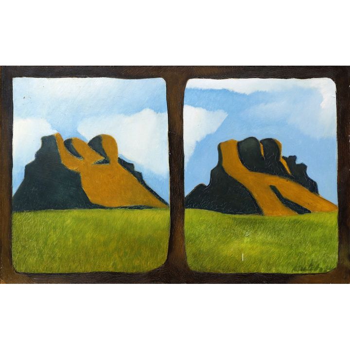 Tom Mutch 'Two Views of Motatere'