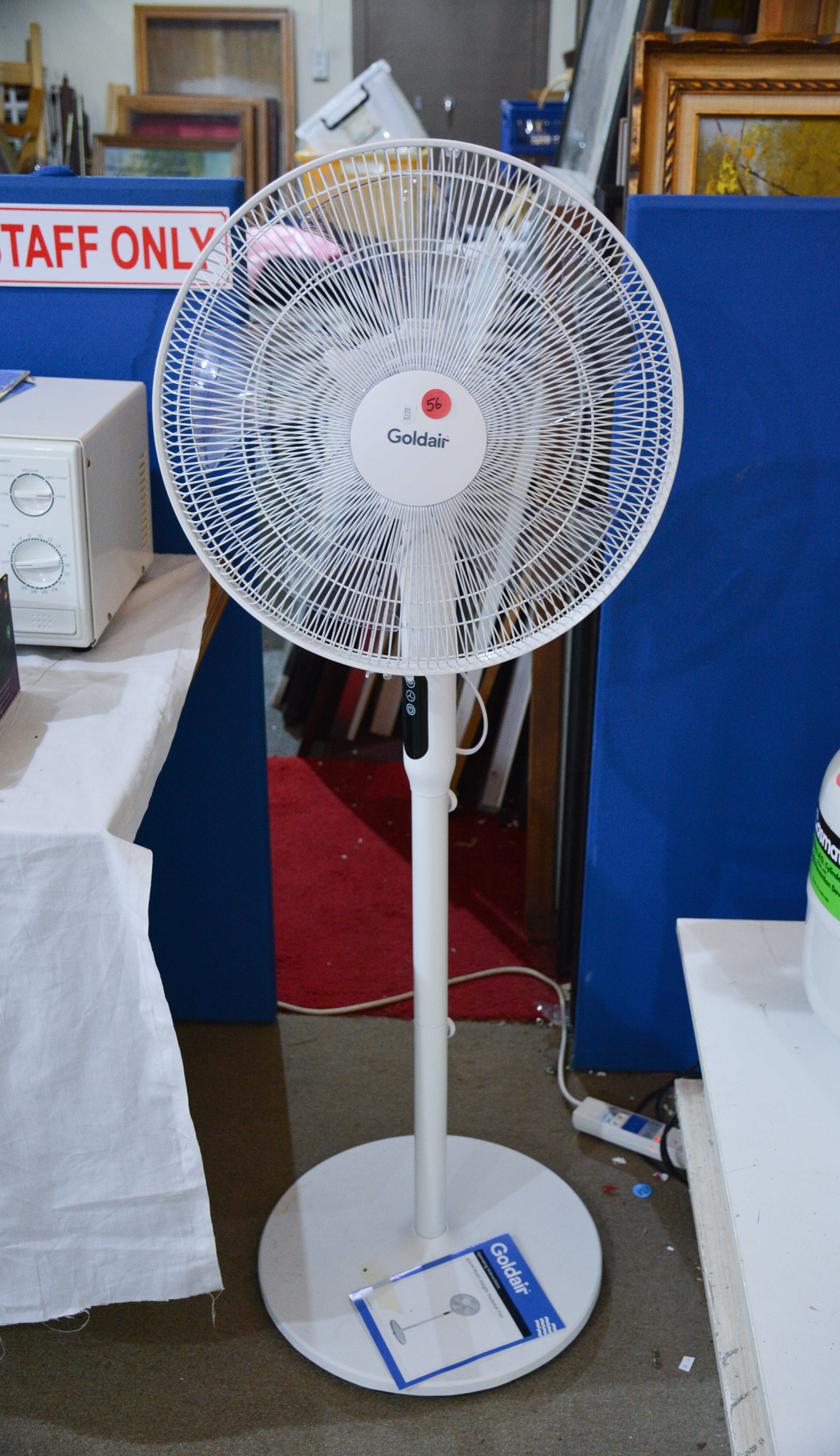 Goldair 40cm Multi Height Pedestal Fan w Manual — NZ auction result